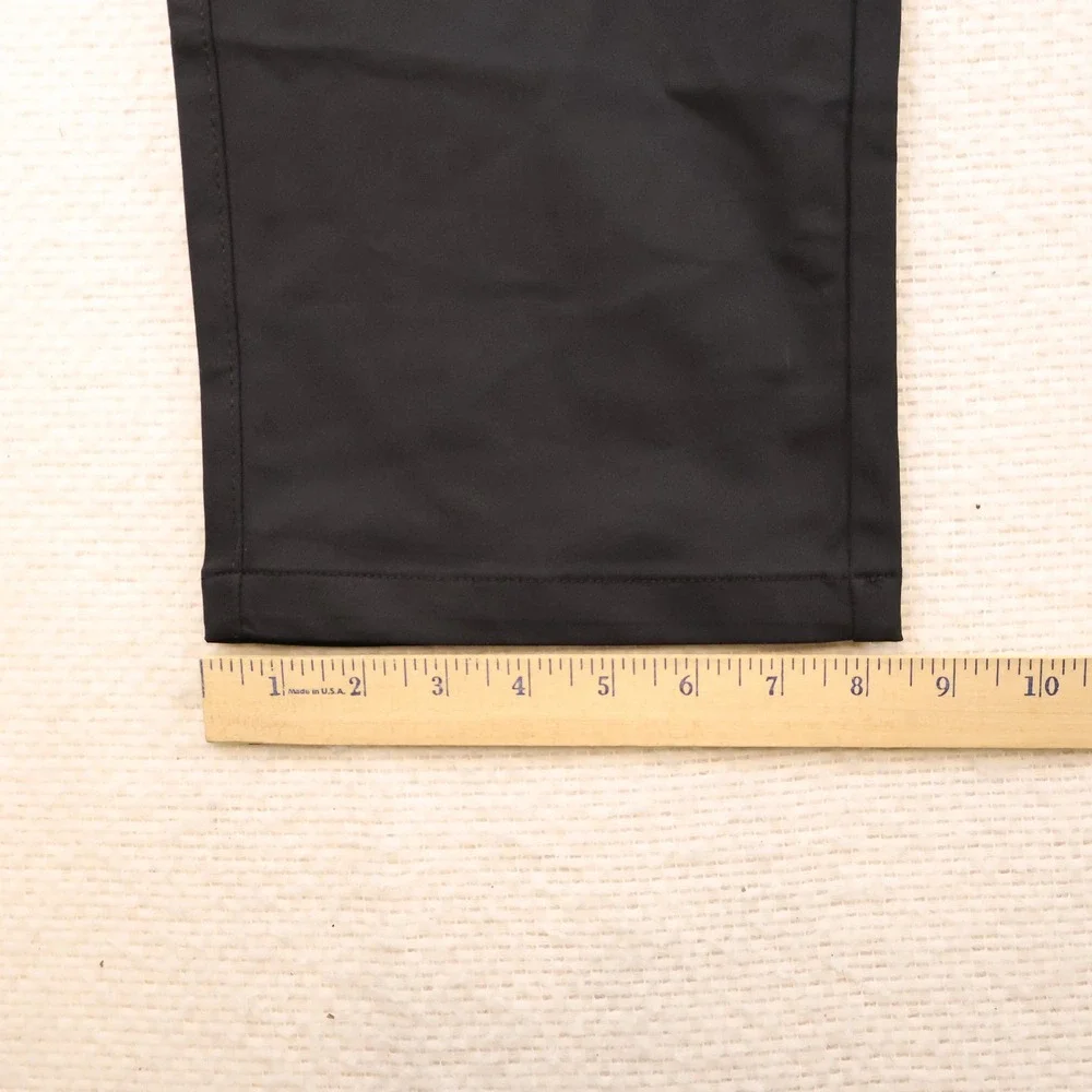 Twillory Mens 38x32 Performance Pants Black Technical Fabric Tailored TSS20PCP